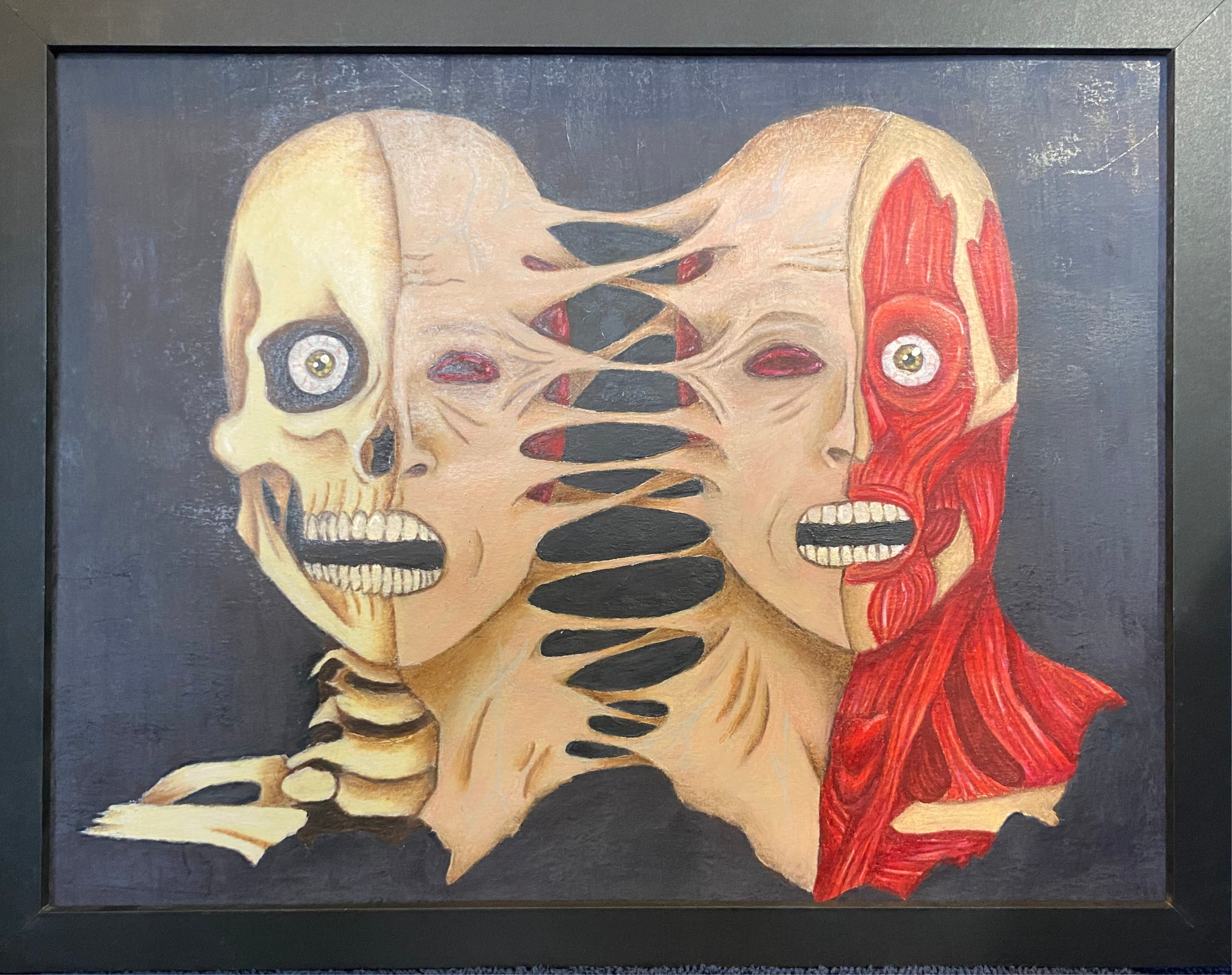 Ripping at the seams painting